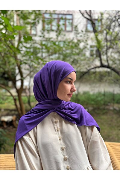 shalby Χιτζάμπ Βαμβακερό Σάλι Μωβ