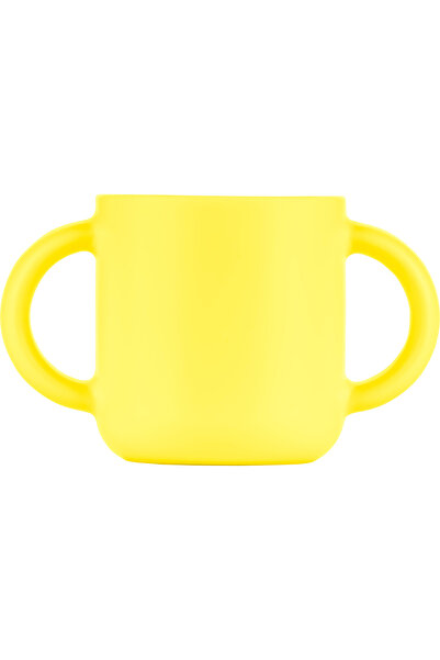 Moki Silicone Cup with Handle Sunrise Yellow