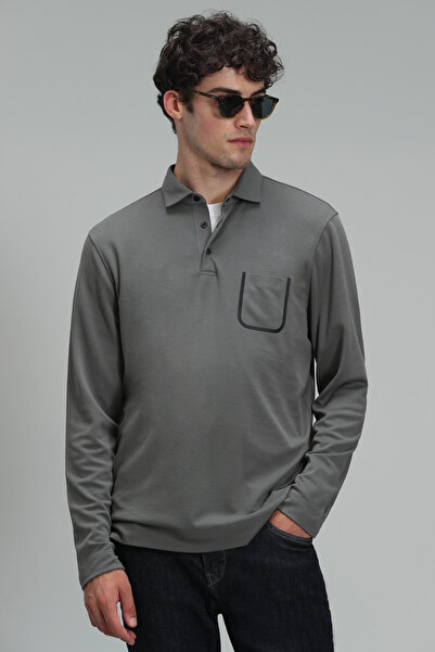 Lufian Πράσινο ανδρικό μπλουζάκι Fırst Sport Polo