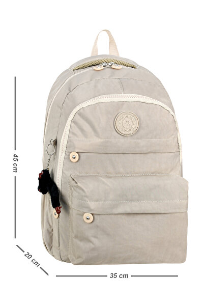 Çanta Trend Σακίδιο πλάτης γυμνασίου και γυμνασίου με δώρο Lux Crinkle Monkey...