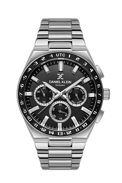 Daniel Klein DK.1.13522.2 Daniel Klein Steel Band Internal Functions Active 30 Mt Waterproof Men's Wristwatch
