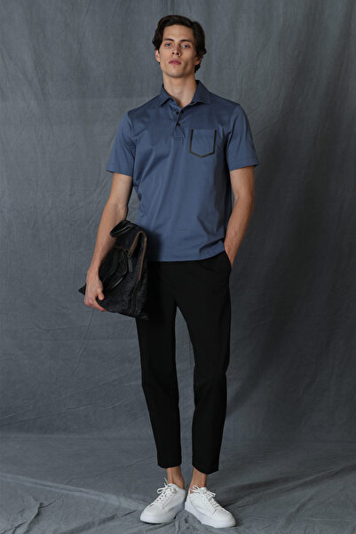 Lufian Παντελόνι Glen Jogger Slim Fit Μαύρο