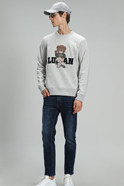 Lufian Pánské kalhoty Jasper Smart Jean Slim Fit tmavě modré