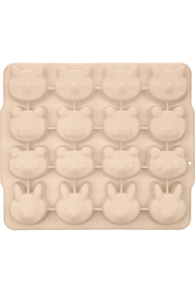 Moki Silikon Çikolata / Buz Kalıbı Latte Bej