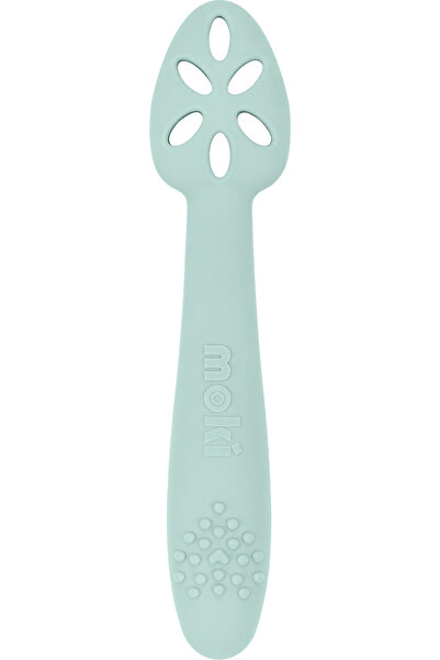 Moki ملعقة شرب من السيليكون باللون الأخضر الربيعي