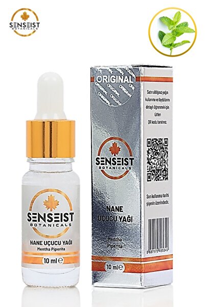Senseist Botanicals Nane Uçucu Yağı 10 ml | %100 Saf Doğal | Aromaterapi Masa...