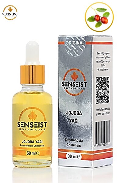 Senseist Botanicals Jojoba Yağı 30 ml | %100 Saf Doğal | Aromaterapi Masaj Ci...