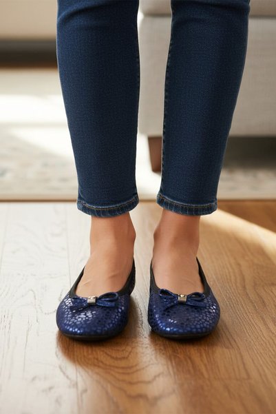 CEYDA SHOES Interlock Home, Hajj, Umrah, Gift, Daily Ballerina, Bow Ballerina, Booties, Show Pisi Pisi