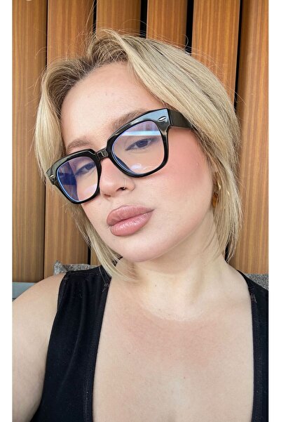 HMG Aksesuar Swells Women's Blue Block Glasses