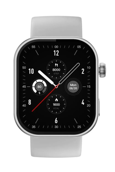 Zeblaze Btalk+ Starlight Silver Akıllı Saat, Parlak Ve Şık, Gelişmiş Sağlık Izleme, 2.03"ekran