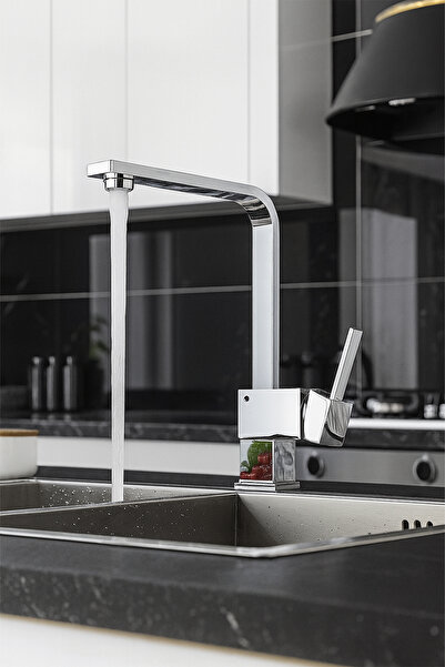 KUSTAR Kiev Square Model Open Close Kitchen Sink Faucet