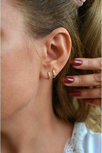 Sacce Scarves&Accessories Oval Model Mini Halka Küpe