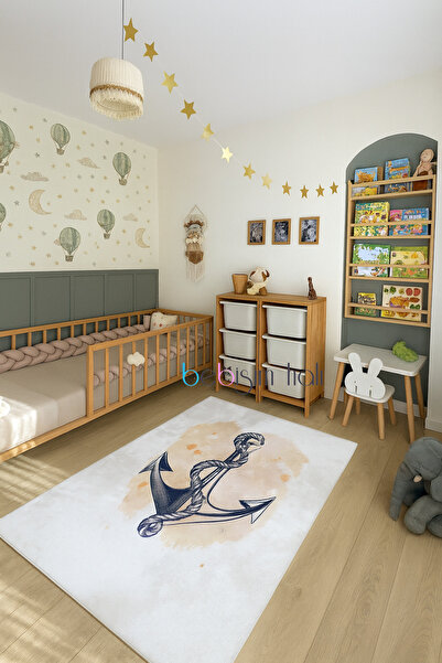 Bebişim Halı Çapalı Bambu Çocuk Odası Halısı