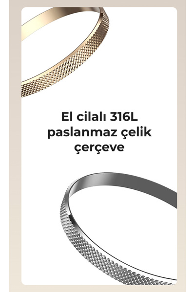 Zeblaze Gtr 3 Pro - Starlight Silver Akıllı Saat, Corning® Gorilla® Glass, Uyumlu Ultra Hd Amoled Ekran