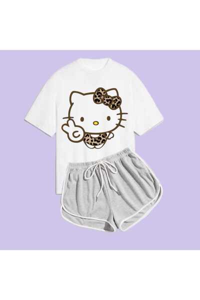 Elvino Disneyland Printed Double Pinterest Shorts Tshirt Set