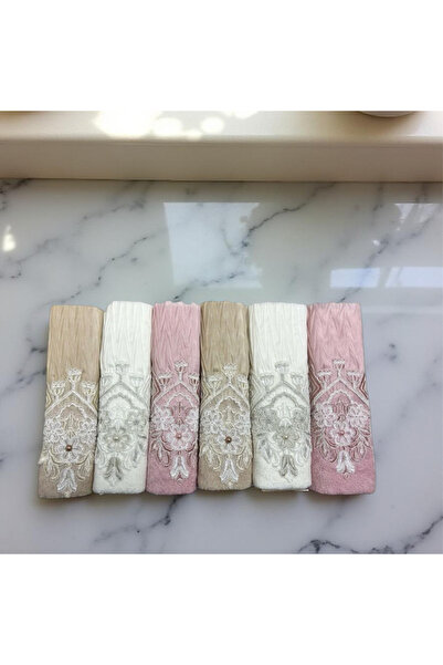 Muensu 6 Πετσέτες Χεριού και Προσώπου Προίκαλος, 50*90 Πετσέτες σε κουτί 6 τε...