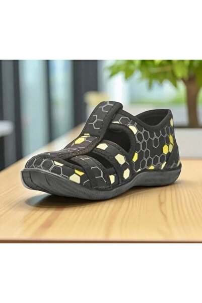 JOJO KIDS unisex çocuk panduf , ortopedik taban , kreş , anaokulu , ev ayakkabısı , kaydırmaz ve terletmez