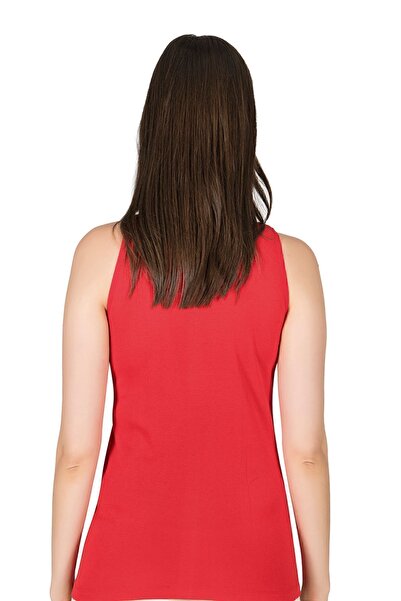 ÖZKAN underwear Özkan 2001 - Pack of 5 Women's Laced Cotton Ribbed Magnolia Tank Top