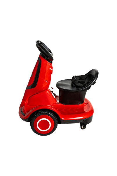 LETTLE HOUSE Safe electric scooter for children,rechargeable,five wheels,LED lighting,safety belt,for Ages 3+