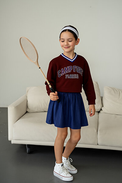 rg kidsstore Young Short Pleated Skirt - Front Printed Set of 2