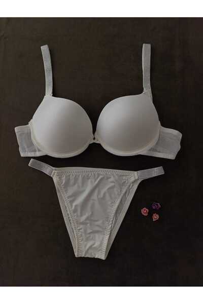 womensWorld1 Дамско бельо Комплект сутиен в цвят екрю