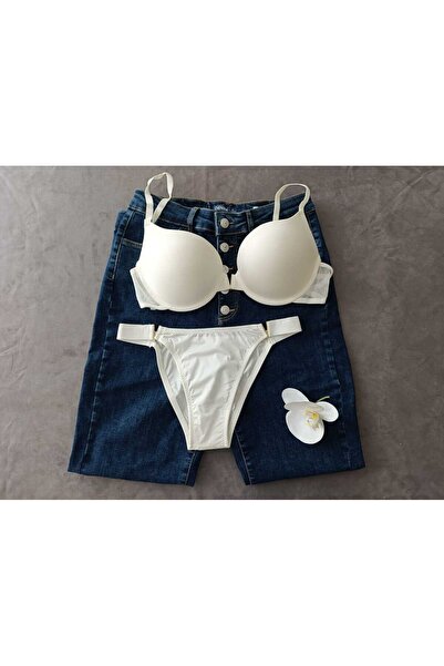 womensWorld1 Дамско бельо Комплект сутиен с чашки в цвят екрю