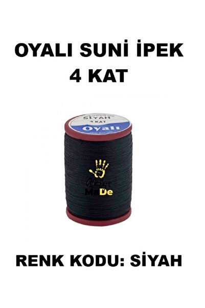 OYALI Suni Ipek 4 Kat Iplik Nakış Iğne Oyası Tığ Oyası Etuval Tek Makara Net ...