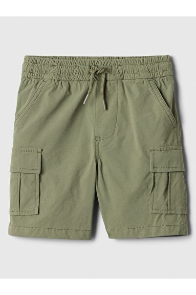GAP Erkek Bebek Haki Hybrid Pull-On Kargo Şort