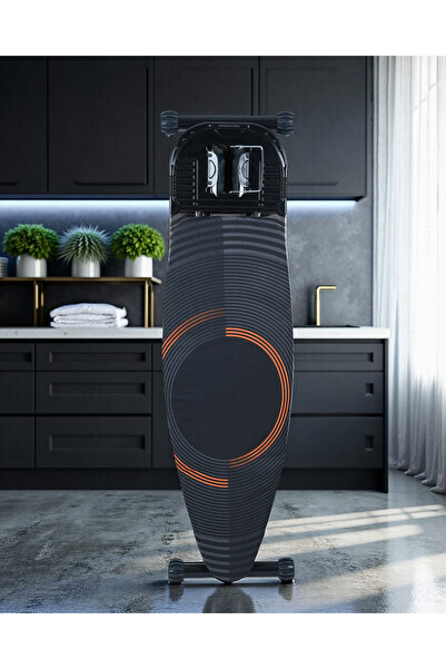 Hagen %100 Pamuk Ömür Boyu Kırılmaz Krom Ütü Masası Kalın Borulu Premium A Ka...