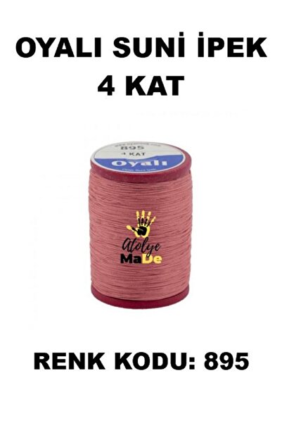 OYALI Suni Ipek 4 Kat Iplik Nakış Iğne Oyası Tığ Oyası Etuval Tek Makara Net ...