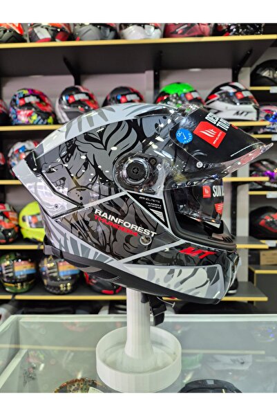 MT Helmets Thunder 4 Sv Rainforest C2 Parlak Full Face Kask