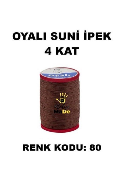 OYALI Suni Ipek 4 Kat Iplik Nakış Iğne Oyası Tığ Oyası Etuval Tek Makara Net ...