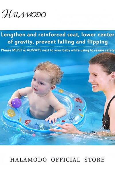 HALAMODO Inflatable Baby Swim Float Seat