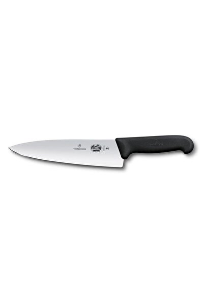 Victorinox Fibrox 20cm Ekstra Geniş Dilimleme Bıçağı 5.2063.20 Siyah