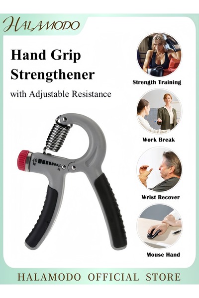 HALAMODO Adjustable Heavy Hand Grip Strengthener 166grams
