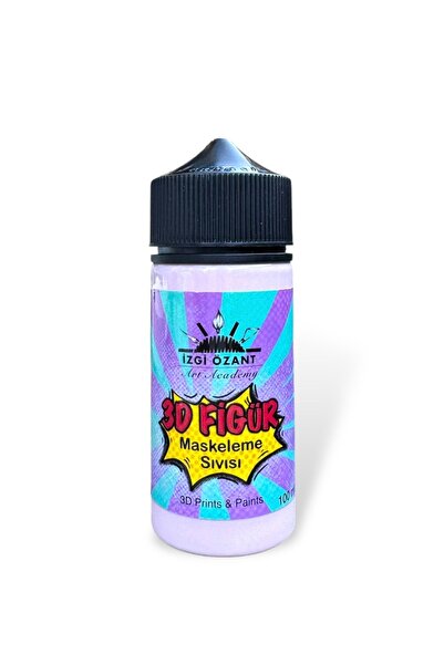 İzgi ozant art academy 3D Figür Maskeleme Sıvısı