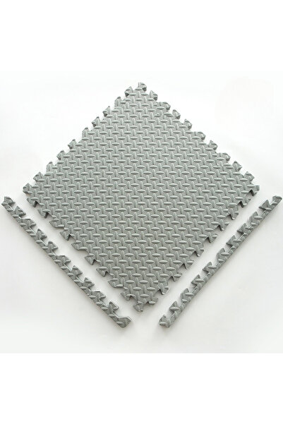 Choice 12 قطعة من بساط اللعب الإسفنجي الرمادي للأطفال، بساط الألغاز، بلاط الت...