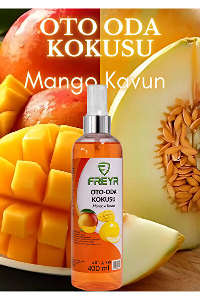 FREYR Mango Kavun Oda & Oto Kokusu 400 ml Sprey | Kalıcı Oda Parfümü, Araba ve Araç Kokusu