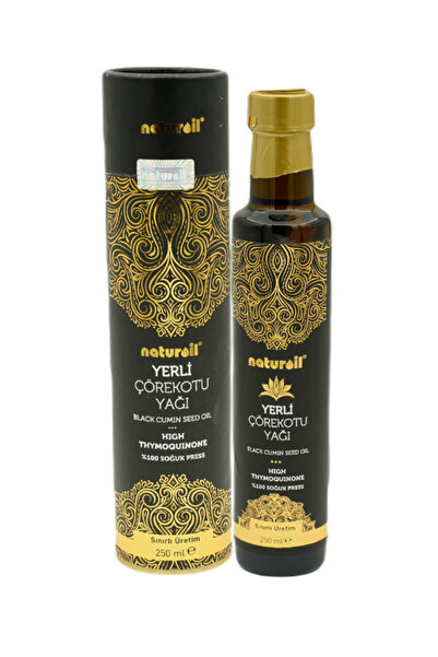 Naturoil Çörekotu Yağı 250 Ml-%100 Soğuk Sıkım, Saf & Doğal - Yerli Üretim