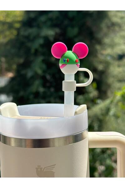 est-co Pipet Ucu Koruyucusu Mikie Mouse Model (STANLY TERMOS UYUMLU)Pipet tıpası