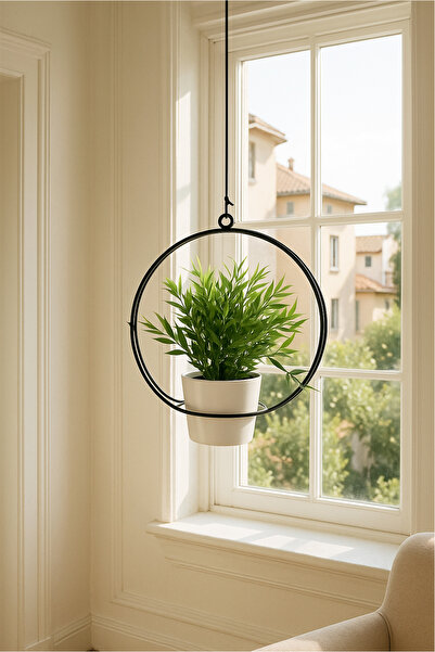 HOMİNG Özel Tasarım Askılı Çiçeklik Saksılık Seh-4614