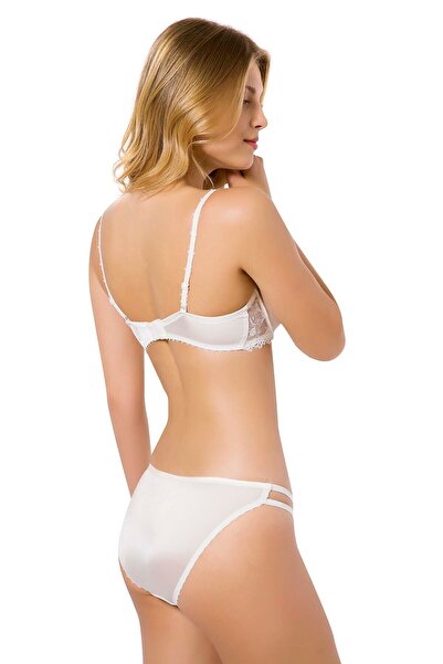 Le Jardin Brode Covered Silicone Push-Up Underwire Bra Suit 5050 85 Size T37582