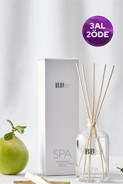 bath box Spa Unwind Bergamot Çubuklu Oda Kokusu 100 ML Ferahlatıcı ve Rahatla...