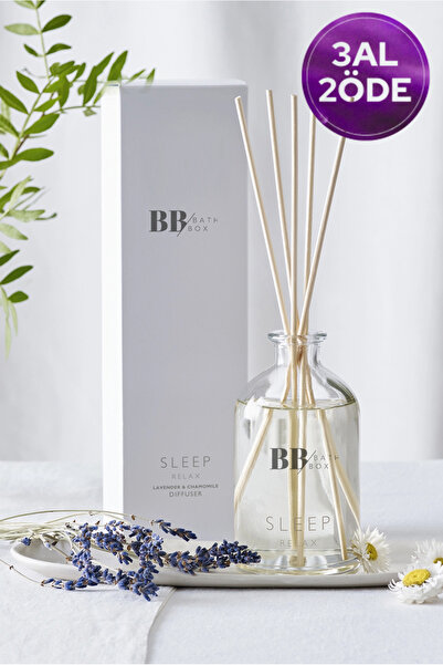 bath box Sleep Çubuklu Oda Kokusu Lavanta & Papatya Esansı 100 ml
