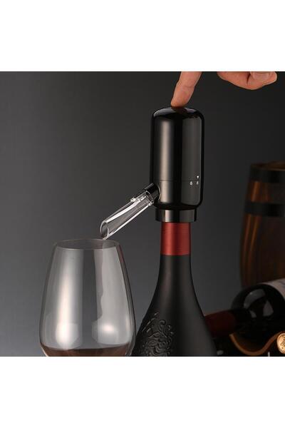awwaline Electric Wine Bottle Dispenser and Aerator, awwaline, Black