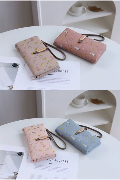 rinkadoll Yeni tasarım bileklikli kaliteli yumuşak cüzdan
