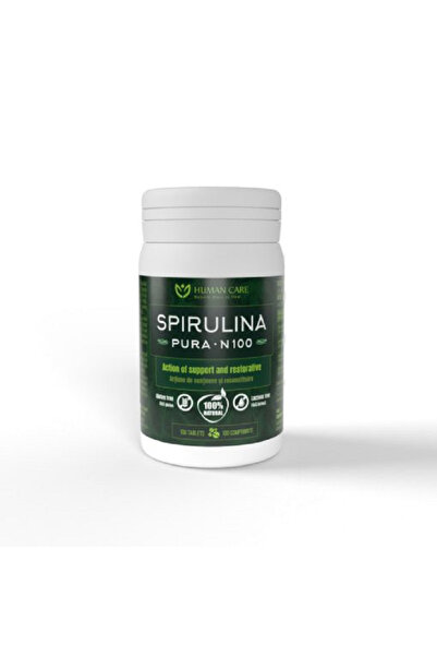 Human Care Spirulina Pura N100 comprimate