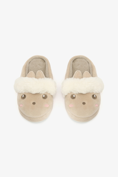 Penti Κοριτσίστικες Παντόφλες Rabbit Beige