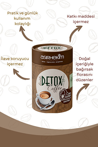 Asır Hekim Detox Kahvesi 30'lu Antioksidan Takviye Coffee