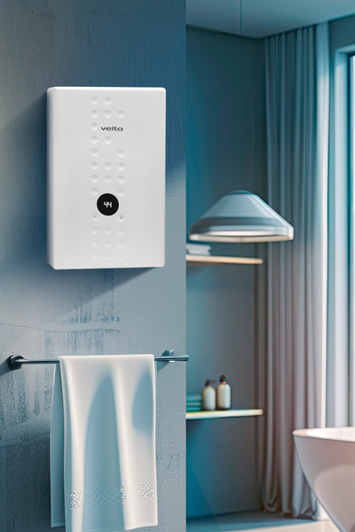 Veito Flow E9 Merkezi Sistem Şofben 9000 W - Güneş Su Isıtma Sistemine Uyumlu